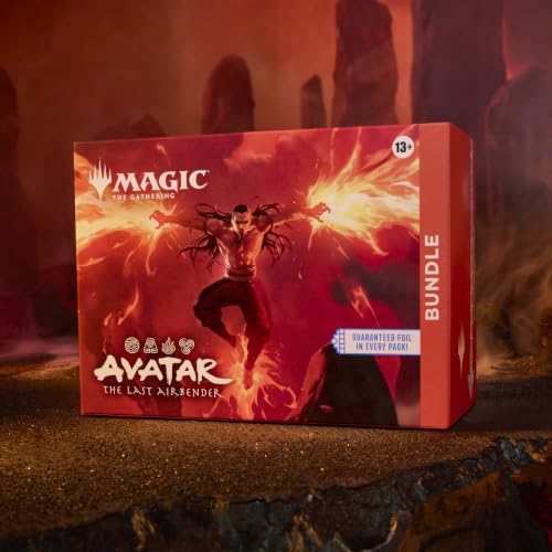 Image of Magic: The Gathering | Avatar: The Last Airbender Bundle | Includes 9 Play Boosters, 30 Lands, 1 Foil Alt-Art Promo Card + Exclusive Accessories | Collectible Trading Card Game