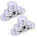 Produktbild Bocotoer 10ml Döschen Leere Dosen Aluminium Silber Aluminium Kosmetik Geltiegel Leerdose Salben Dosen Mit Packung mit 20