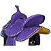 King Series Stratford Barrel Saddle 14In Purple