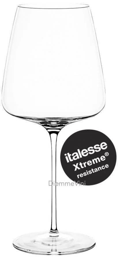 Generico Juego de 6 copas de vino tinto Etoilé Noir Italesse 790 cc 245 mm Xtreme® Resistance
