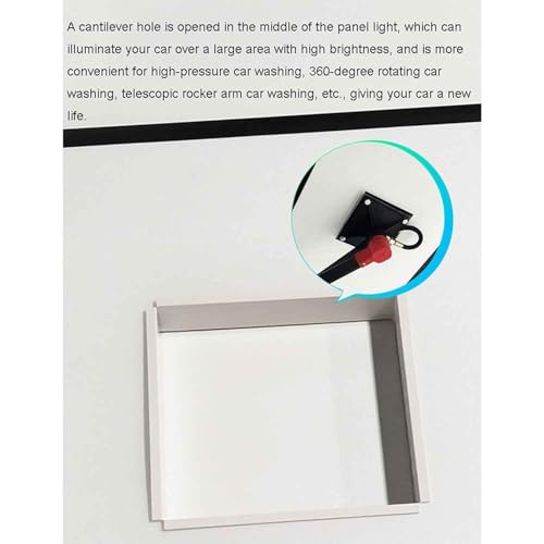 Iluminación LED de garaje impermeable y antipolvo para sótanos 4