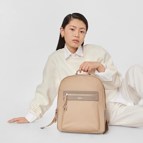 Tous Brunock Chain, Bolso Mochila para Mujer, Beige (Topo 695810088), 26x33x9.5 cm (W x H x L)