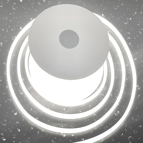 Image of P AC 110V COB LED Strip 65.6ft Cool White 6500K CRI93 Outdoor Waterproof IP65 Ultra Bright LED Strip 288LEDs /M Suitable for Home and Garden Commercial Decoration (Cool White)