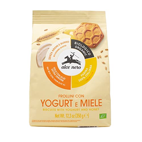 Frollini Yogurt E Miele Bio Alce Nero 350G (084145
