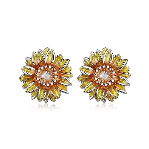 Boucles d'oreilles tournesol pour illuminer vos tenues d'été