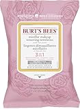 Burt's Bees Micellar Cleansing Towelettes With Rose Water 30 count, Stocking Stuffer, Christmas Gift.