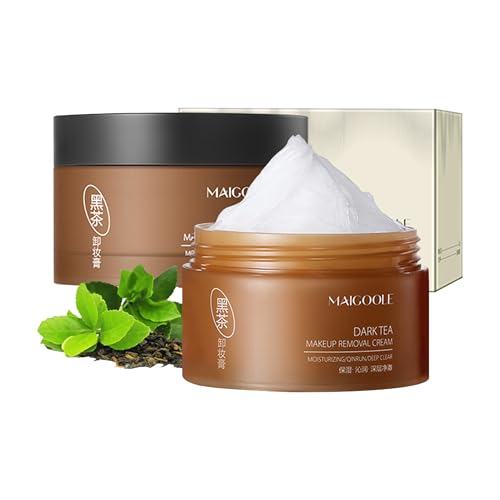 MAIGOOLE Dark Tea Makeup Removal Cream,100g,�����N�����W���O�N���[���C�ێ��A�����ς�A�[�w���ь��A�����ς�y�₩�A�N�����W���O�Ŕ�������
