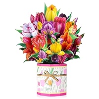 Pop-up Bouquet, Pop-up Paper Flower Bouquet Greeting Card, Mother's Day - View #9