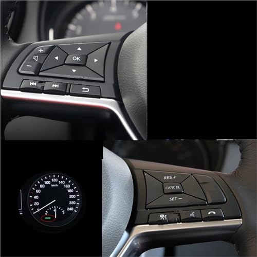 Boutons commande volant Nissan Note Epower pour trajets de nuit sûrs