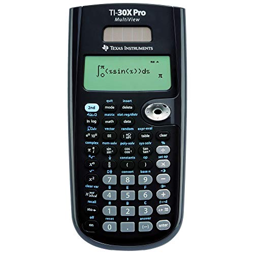 Texas Instruments 30XPROMV/TBL/2E7 TI-30X Pro Scientific Calculator
