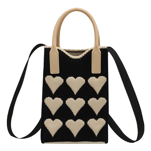 Anopo Cell Phone Crossbody Bag for Women Little Crochet Pouch