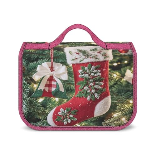 Trousse de toilette de Noël étanche finie la pagne dans la valise - 7