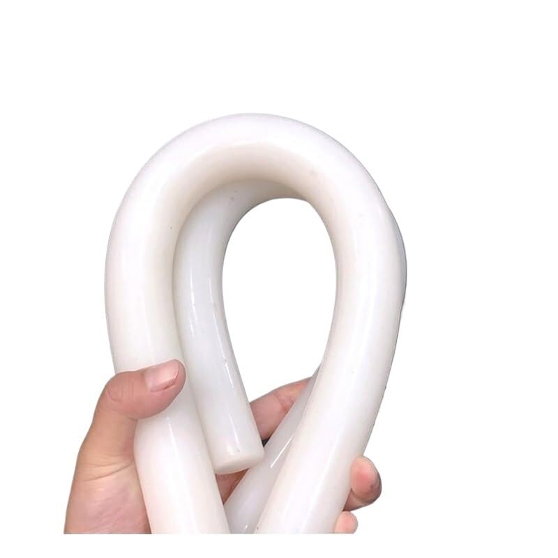Junta de silicona espumada, Cordón de silicona blanca 1 a 25 mm diámetro(6mm (1Meter))