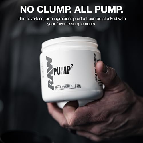 image for RAW Pump2 Pre Workout | Glycerol Pump Pre Workout Supplement, Pair Pum