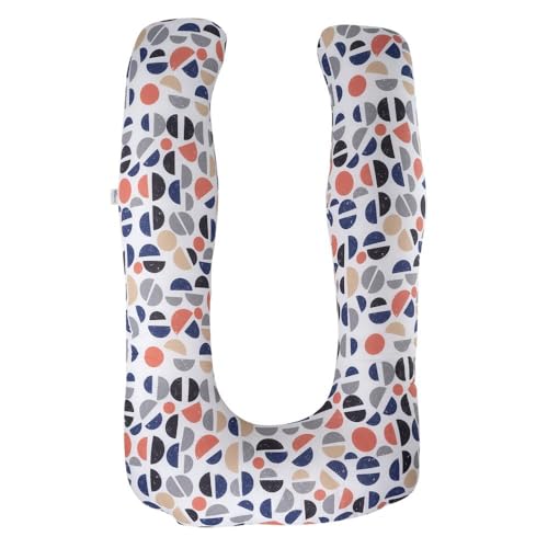 Image of Wakefit Pregnancy Pillow | 3 Month Warranty | 100% Cotton J-Shape Maternity Pillow for Pregnant Mothers, Pillow for Pregnant Women with Breathable & No Heat Fabric | Bekky