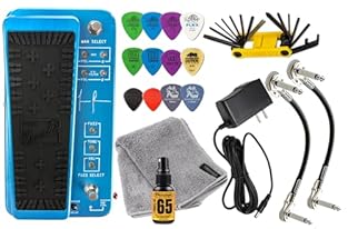 This custom Cry Baby Wah combines three of Justin Chancellor's favorite ways to explore tones and craft soundscapes—filter, wah, and fuzz. The Justin Chancellor Cry Baby Wah features U.K. Filter and Wah modes, two tone-warpingly distinct variations o...