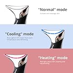 Ms.W Red Light Neck Face Massager, Facial Massager with Hot & Cold Modes for Skin Care, Vibration for Skin Tightening and Rejuvenation（Black） - Image 2