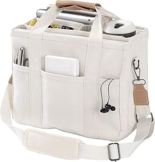 Tote Bags for Women Canvas Purse Crossbody Bags with Pockets Shoulder Handbags Large Bible Messenger Bag With Pockets