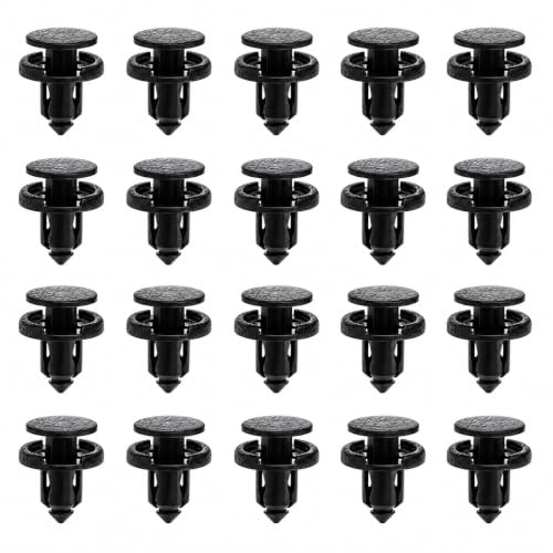 20pcs Screw and Clip Replacement Kit for Tesla Model 3 Model Y Model X Model S – Push-Type Retainers for Underbody Shield, Liner, Mud Flaps – Replaces 1006521-00-A