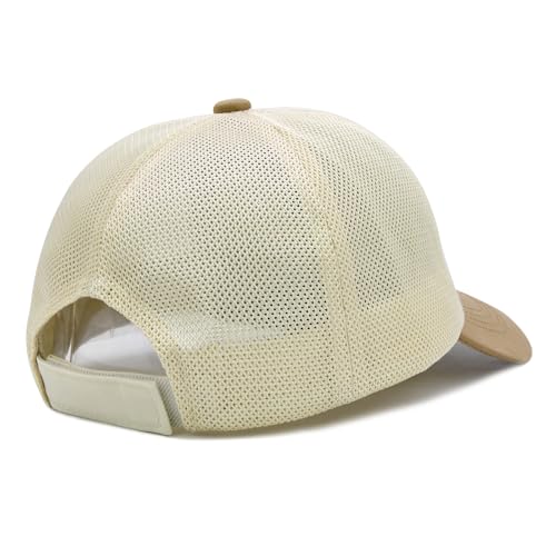 Kids Trucker Hat for Boys Girls Ages 3-9, UPF 50+ Protection Mesh Back Embroidered Baseball Cap4