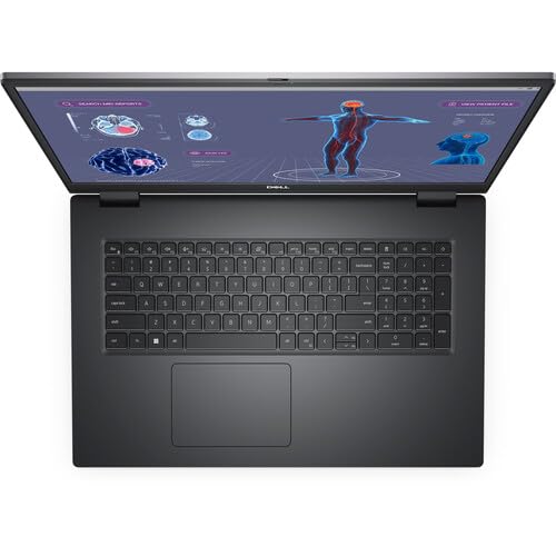 Image of Dell Precision 7780 Mobile Workstation - 17.3 inch UHD (3840 x 2160) Display - 5.5GHz Intel Core i9-13950HX 24-Core (13th Gen) - 4TB SSD - 64GB RAM - NV RTX A5000 (16GB GDDR6) - Windows 11 Pro