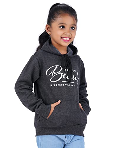 Image of FLEXIMAA Boy's & Girl's Hooded Neck Printed Full Sleeve Hoodies with Pocket