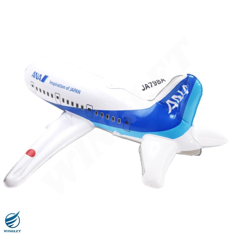 全日空 エアプレーン ボーイング747 空気ビニール 空ビ ANA 飛行機 全長約90センチ！ANA 全日空 JA8961 ボーイング747 エアプレーン