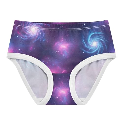 Colorful Swirl Purple Pink Girls Underwear Toddlers 2t Cotton Little Girl Panties Colorful Briefs Undies Kids