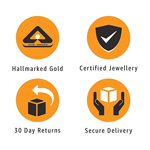 DISHIS 14K /18K Yellow Gold Diamond Ring for Women - Image 7