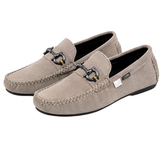 Image of BUZZBASK Men?s Synthetic Leather Loafers | Premium Soft Comfort Driving Shoes | Lightweight Casual Slip-On Moccasins for Office, Party, Anti-Skid Sole Stylish Formal Shoes