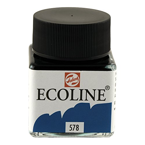 Ecoline lquido acuarela 30Ml cielo azul cian