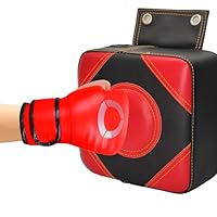 Wand-Schlagpolster Boxen, Boxen Training PU Schlagpolster, Elastischer Schwamm, Fokus-Zielpolster, für Fitnessstudio, Boxtraining, Haushalt