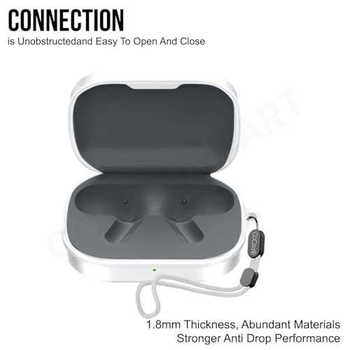 Image of Cocoonnkart Silicone Case Cover Compatible for Realme Buds Air 8 (2026) (White)