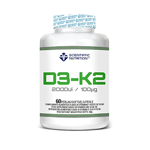 Scientiffic Nutrition Vitamina D3+K2 60 Perlas