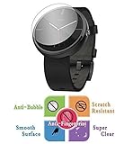 9H Protector de Pantalla Cristal Vidrio Templado Transparente para Motorola MOTO 360 Reloj Inteligente