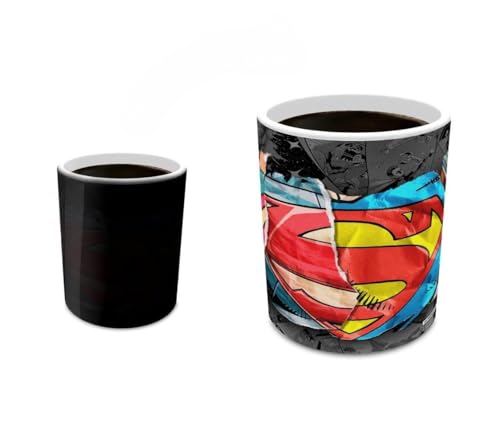 Morphing Mugs DC Comics Superman 11 oz taza cerámica miniatura 1