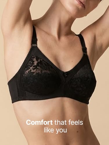 Image of INKURV Full Coverage Net Bra for Women Cotton| Comfortable Minimizer Bra for Heavy Breast Bra for Big Busts| Sag Lift Support Bra
