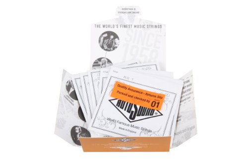 Rotosound Superia Jeu de cordes pour guitare classique Nylon/argent (Import Royaume Uni) - Les Beatles, Paul McCartney, John Lennon, RIngo Starr, George Harrison Rotosound Superia Jeu de cordes pour guitare classique Nylon/argent (Import Royaume Uni) – Image 5