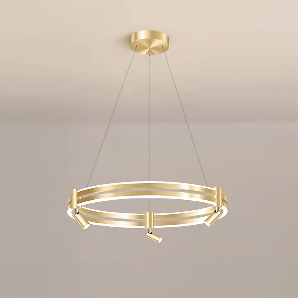 Lampes suspendues simples créatives pour éliminer les zones d'ombre du séjour