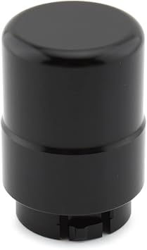 LIRU Transmission Shifter Button Knob, Billet Aluminum Gear Shift Handle Button for Hummer H2 & H2 SUT 2003-2007, Black