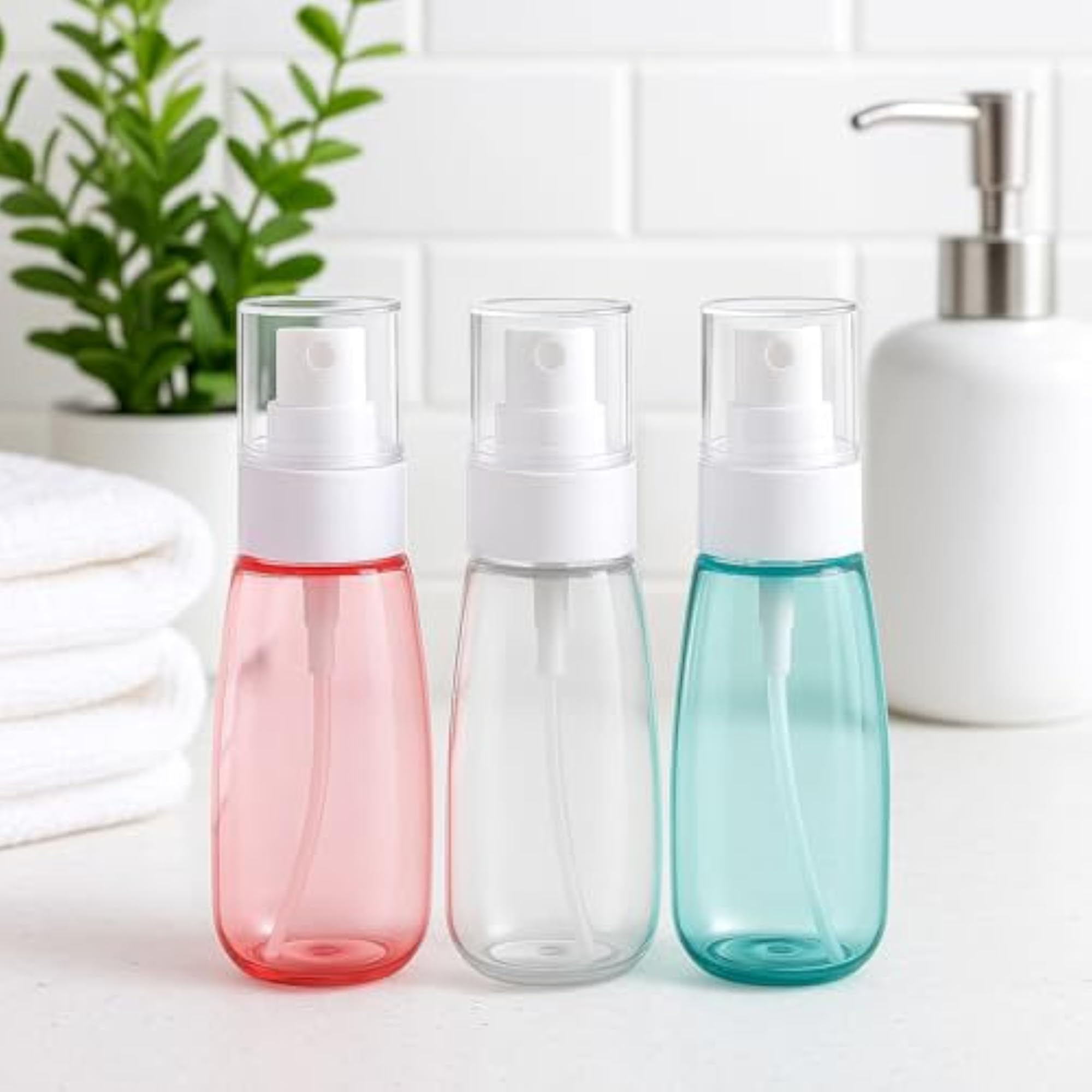 Small Spray Bottle for Hair Mist, 100ml Refillable