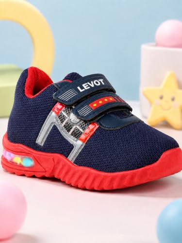 Image of Hunter-3 Multicolor LED Light Slipon Casual,Walking & Running Unisex Shoes for Boys & Girls Suitable on Every Outfit (2 Years-4.5 Years)(Pack of 1 Pair)