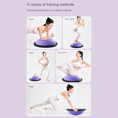 Balón de yoga para equilibrio en sesiones de gimnasio y estudio en casa 3