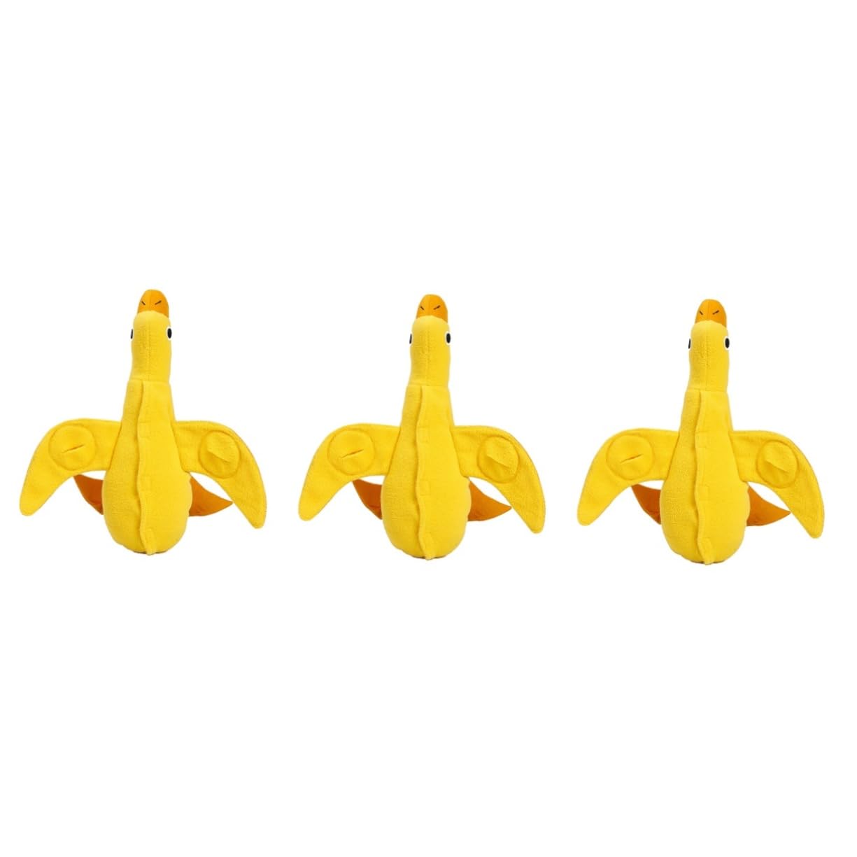 Supvox 3stücke Pet Squeaky Toy Für Hunde Ducke Interaktives Kauspielzeug Fördert Natürliche Verhaltensweisen Für Welpen Und Kleine Hunde Stimuliert Energie Und Spieltrieb