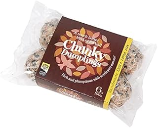 Jacobi Jayne Chunky Dumplings - No Net High Fat Premium Suet Balls - 6 X 100g