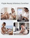 RENPHO Micro poche Mini Gun de massage, masseur musculaire électrique pour les athlètes, pistolet de massage de voyage sportif compact, masseurs portatifs portables pour salle de sport à domicile Bureau extérieur Relaxation
