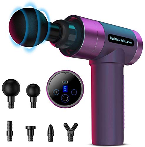 Preisvergleich Produktbild Massagepistole Elektrische Handmassagegeräte, massagepistole elektrisch booster Perkussions massagegerät Handtherapiegerät zur Entspannung von Schockvibrationen Tiefe Muskeln