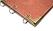Love Heart - Premium Quality Embossed Expandable PU Leather Scrapbook DIY Photo Album Sketchbook, Wedding Guest Book (Brown Kraft Paper)