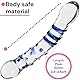 Glass dildo für Paare 21cm ⌀3,5cm Doppeldilos für frauen Glasplug Glasdildo SM Sexspielzeug für frauen solo extreme prostata massage stimulation für frau Butplug Analplug# G22