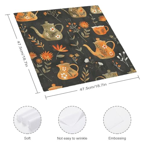 Servilletas de Tela Reutilizables 18x18 Pulgadas Set 2 PCS miniatura 2
